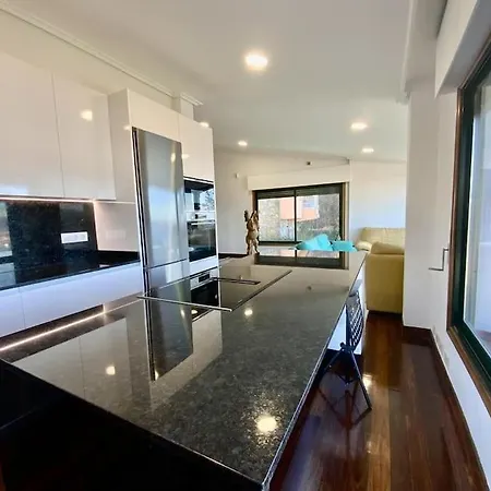 Alpehytte Al Mar Vista Panoramica A La Ria De Vigo